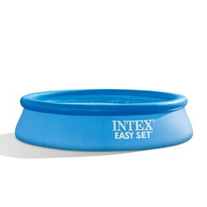Intex 8 ft. X 2 ft. Easy Set Inflatable Circular Vinyl Swimming Pool, Blue