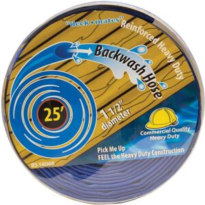 Blue Torrent 25 ft. Commercial Backwash Hose for Swimming Pools