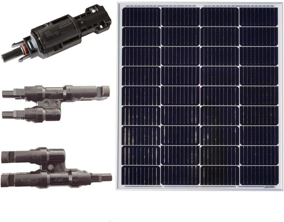 Grape Solar 100-Watt Off-Grid Solar Panel Expansion Kit