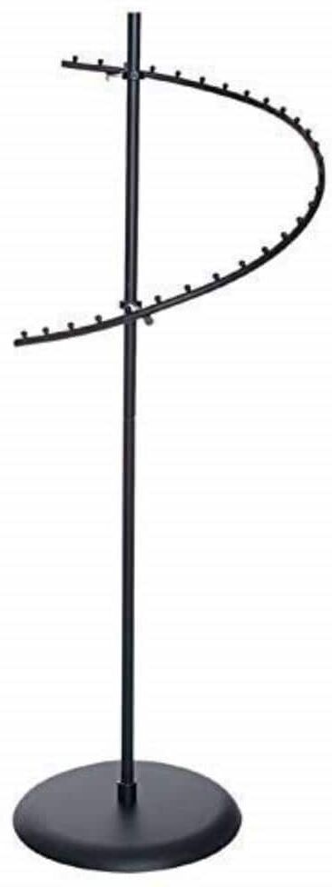 Only Hangers Black Metal Clothes Rack 25 in. W x 67 in. H