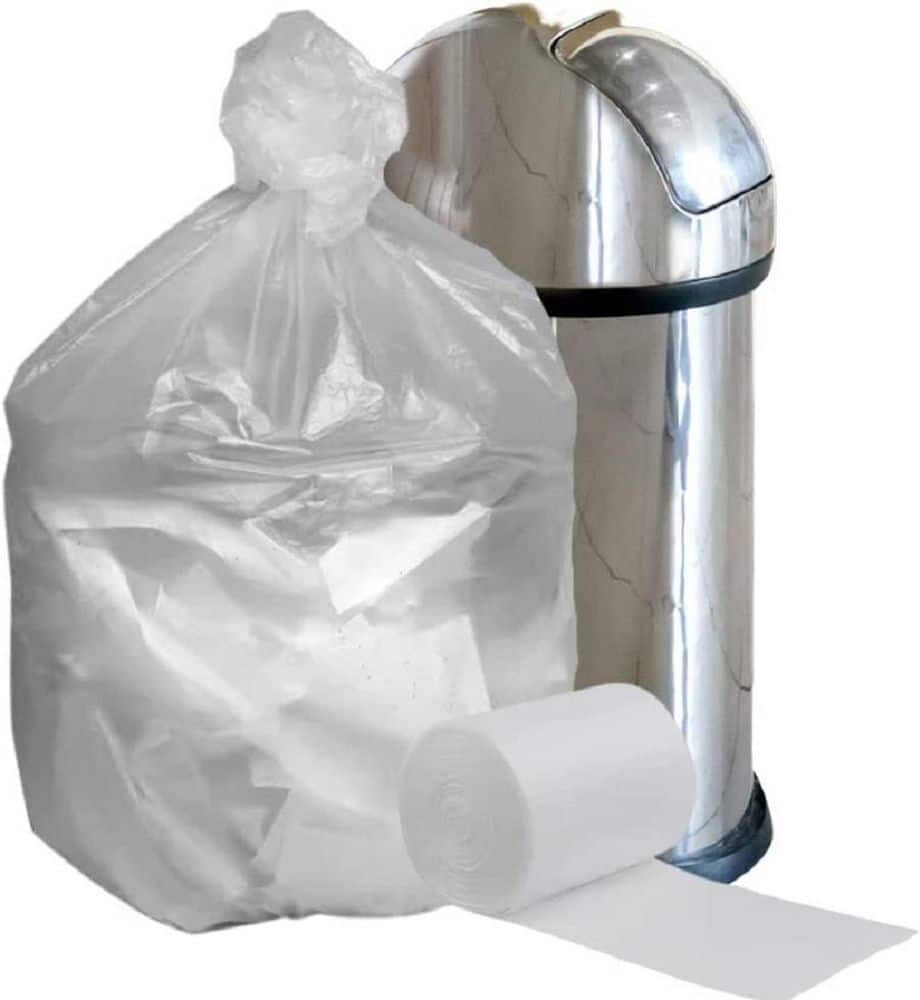 Plasticplace 32-33 Gal. Clear High-Density Trash Bags (Case of 250)