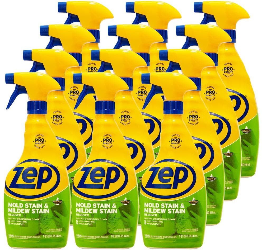 ZEP 32 oz. Mold Stain and Mildew Stain Remover (Case of 12)