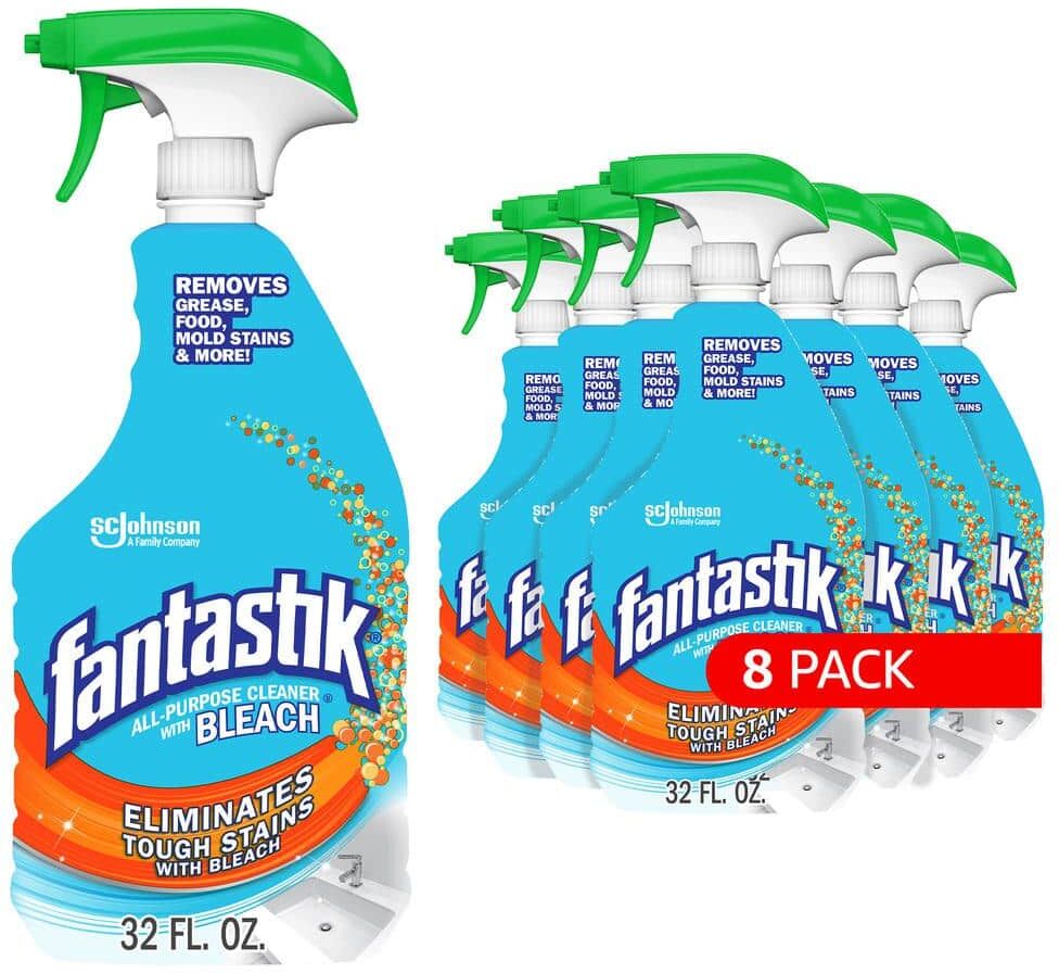 Fantastik 32 fl. oz. All-Purpose Cleaner with Bleach (8-Pack)