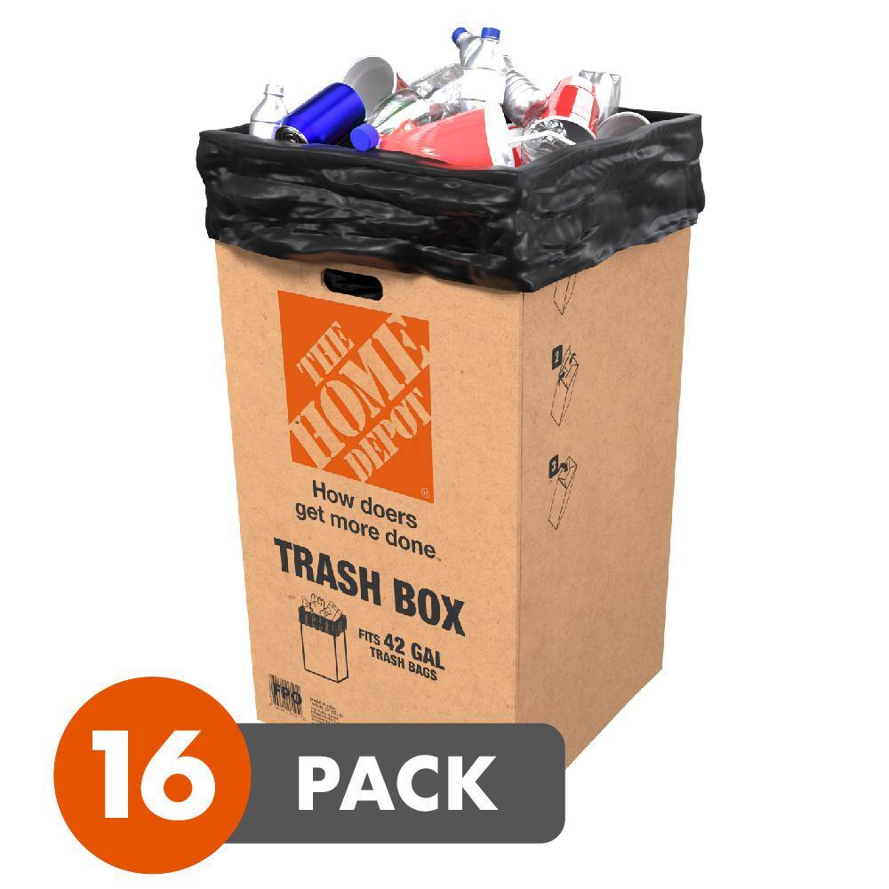 The Home Depot 42 gal. Disposable Trash Can (16 pack)