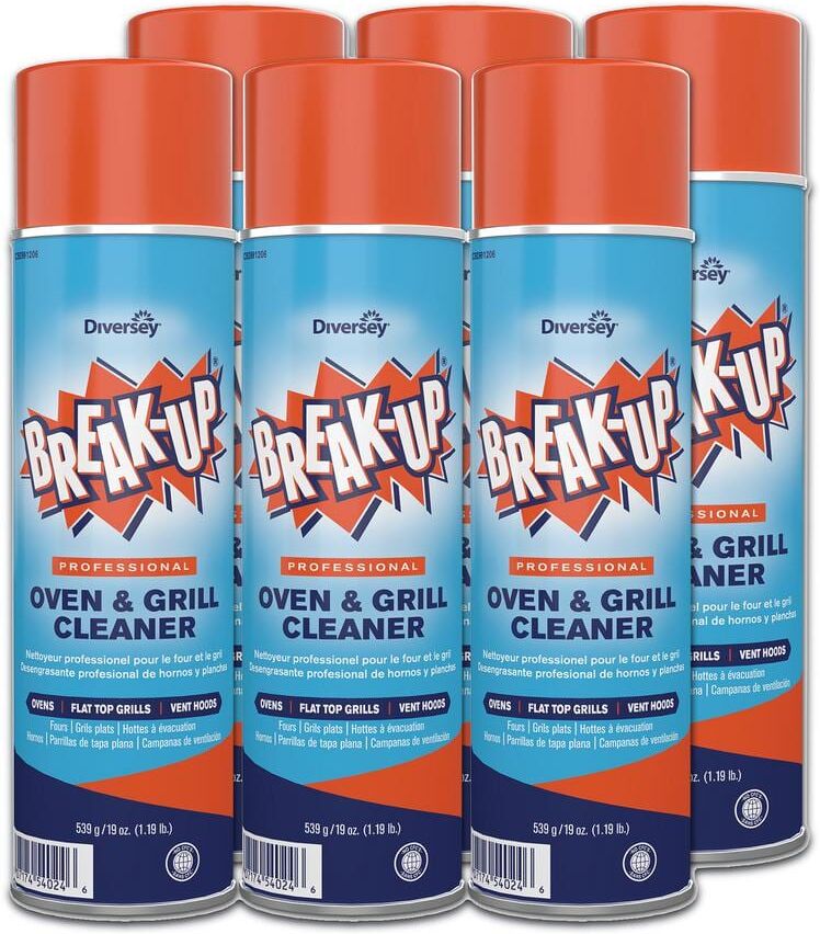 BREAK-UP 19 oz. Professional Oven and Grill Cleaner (6 per Case)