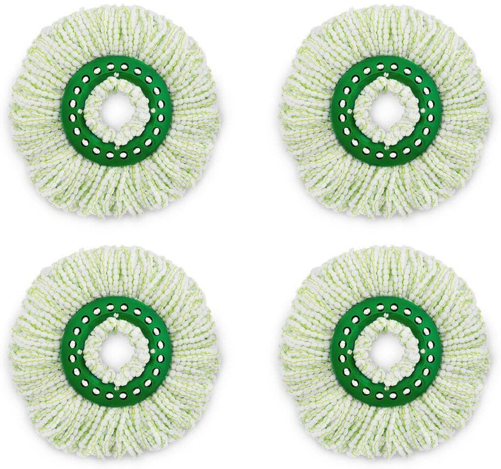 Libman Microfiber Tornado Spin Mop Refill (4-Pack)