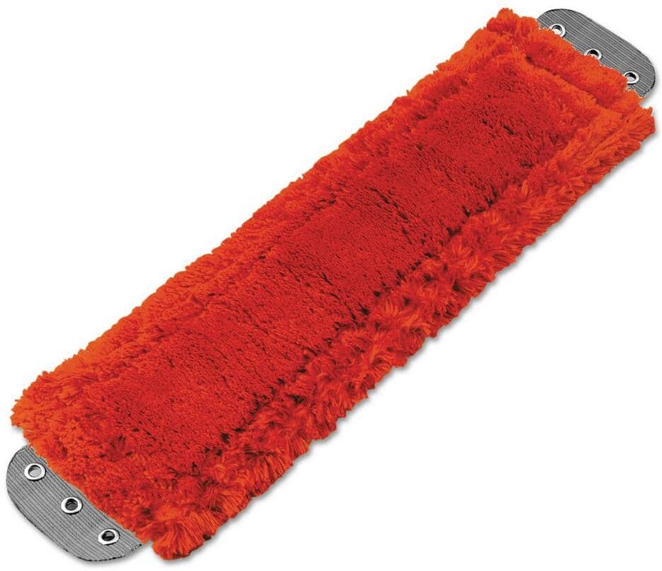 Unger Microfiber Heavy-Duty String Mop Mop Head, 16 x 5, Red