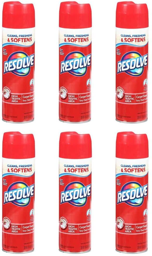 Resolve 22 oz. High Traffic Foam Carpet Cleaner (6-Pack)