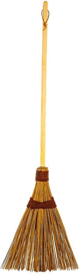 Ultimate Innovations by the DePalmas Ultimate Garden Broom in Brown