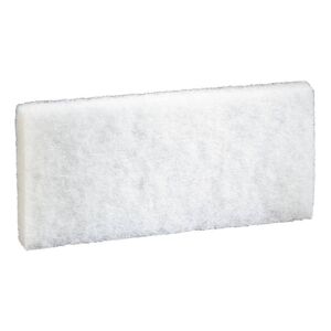 3M 4.6 in. x 10 in. White Doodlebug Scrub Sponge Pad (5-Pack, 4-Packs-Carton)