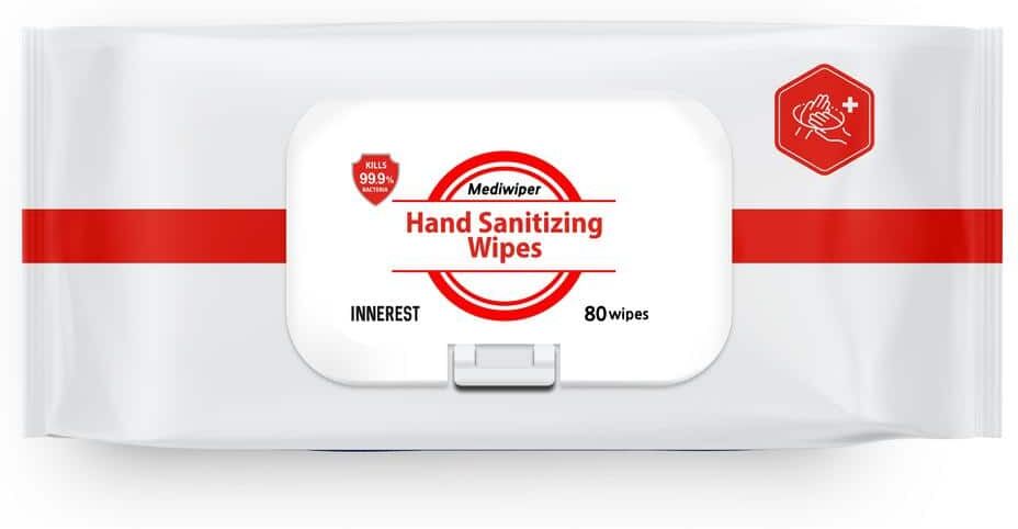 Mediwiper Hand Sanitizing Wet Wipes (80-Count 12-Pack)