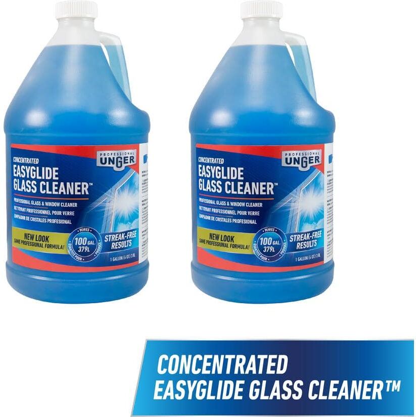 Unger 1 Gal. Professional EasyGlide Liquid Soap Glass and Window Cleaner (2-pack)