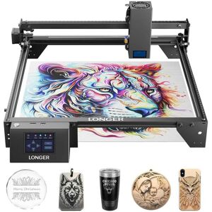 JAZAVA 20-Watt Laser Cutter Engraver CNC Machine 15.7 in. x 15.7 in. Working Area 32-Bit Motherboard