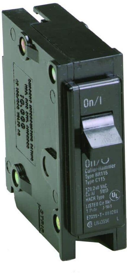 Eaton BR 15 Amp 120/240 Volts Single Pole Circuit Breaker Contractor (Pack of 10)