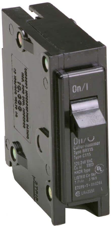 Eaton BR 20 Amp 120/240 Volts Single Pole Circuit Breaker Contractor (Pack of 10)