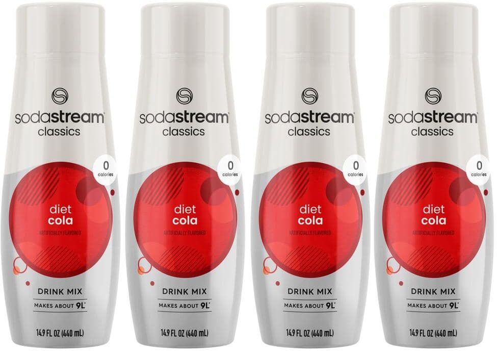 SodaStream 440 ml Diet Cola Soda Mix (Case of 4)