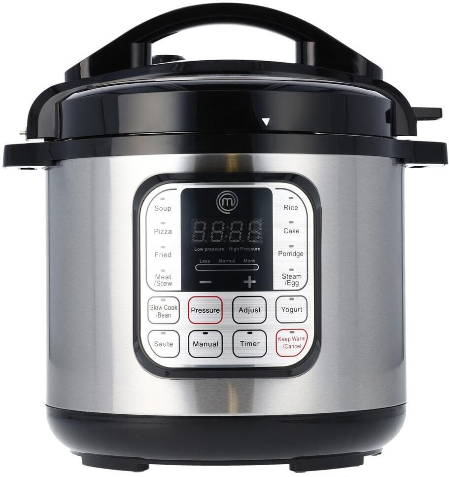 MASTERCHEF 6.3 Qt. Black Electric 10-in-1 Multi-Cooker