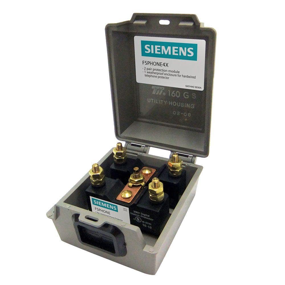 Siemens FirstSurge Phone Protection Device NEMA 4X Outdoor Rated