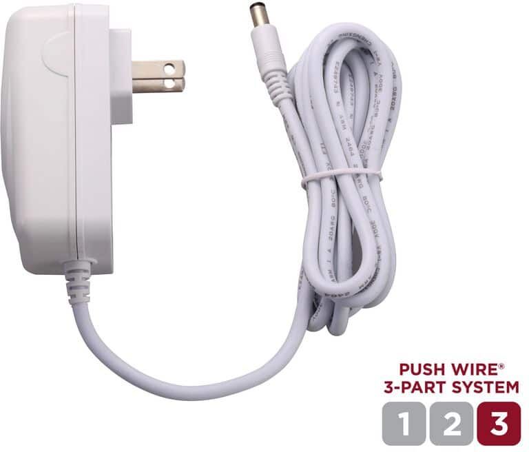 Black & Decker Push Wire 24-Watt Plug-In Adapter