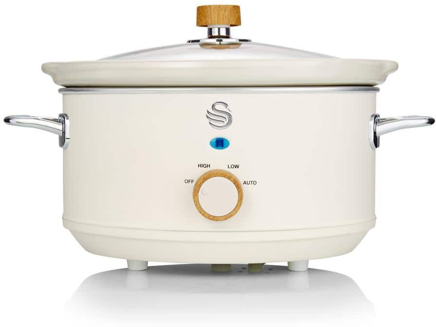 Nordic 3.7 qt. Slow Cooker - White