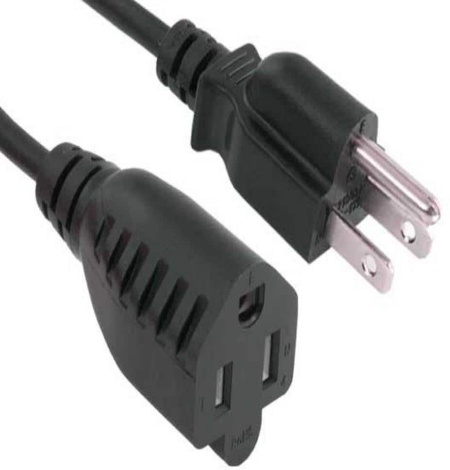 SANOXY 25 ft. Outlet Saver Power Extension Cord (NEMA 5-15P to NEMA 5-15R)