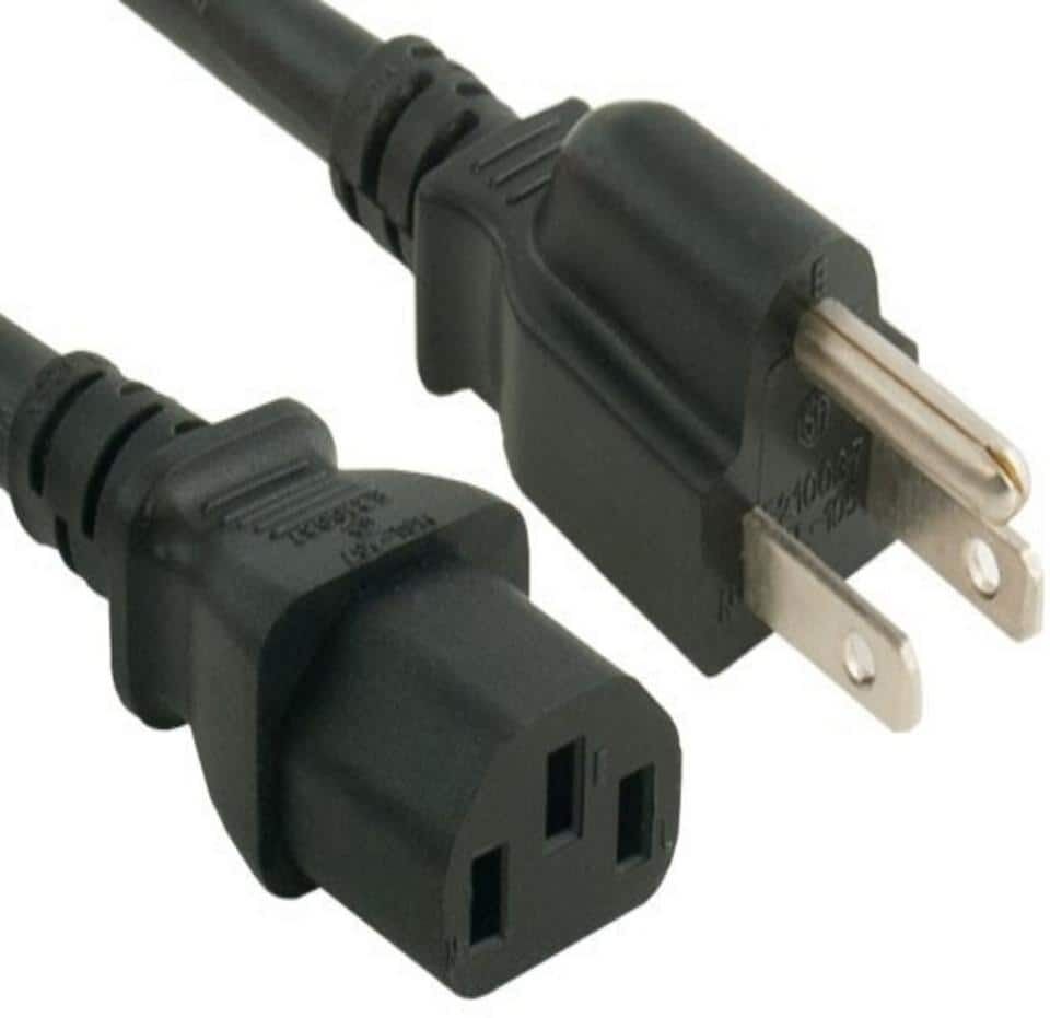 SANOXY 25 ft. 16 AWG Universal Power Cord (IEC320 C13 to NEMA 5-15P)