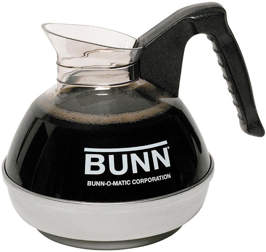 Bunn Commercial 12-Cup Easy Pour Coffee Decanter with Black Handle (3-Pack)