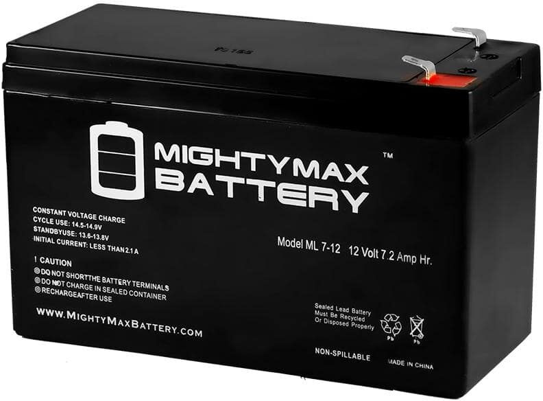 MIGHTY MAX BATTERY 12V 7Ah Battery Replacement for Home ADT Security Alarm System