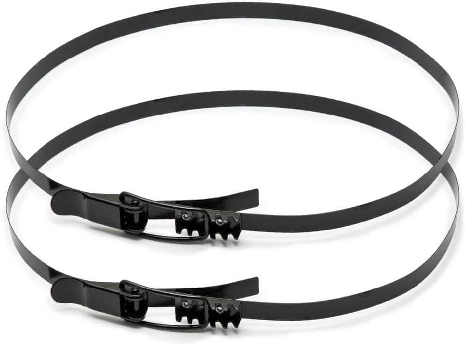 POWERTEC 19-1/8 in. Dia Band Clamp for Dust Collector, Fits JET, Grizzly, Shop Fox, Wen, Harbor Freight, DC1512 (2-Pack)