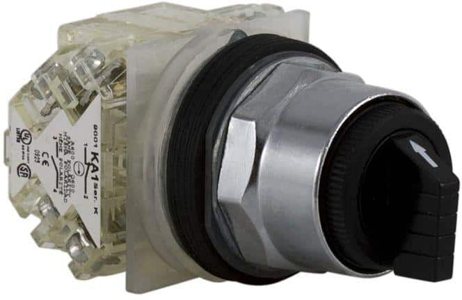 Schneider Electric 30 mm 3 Position Selector Switch Assembly