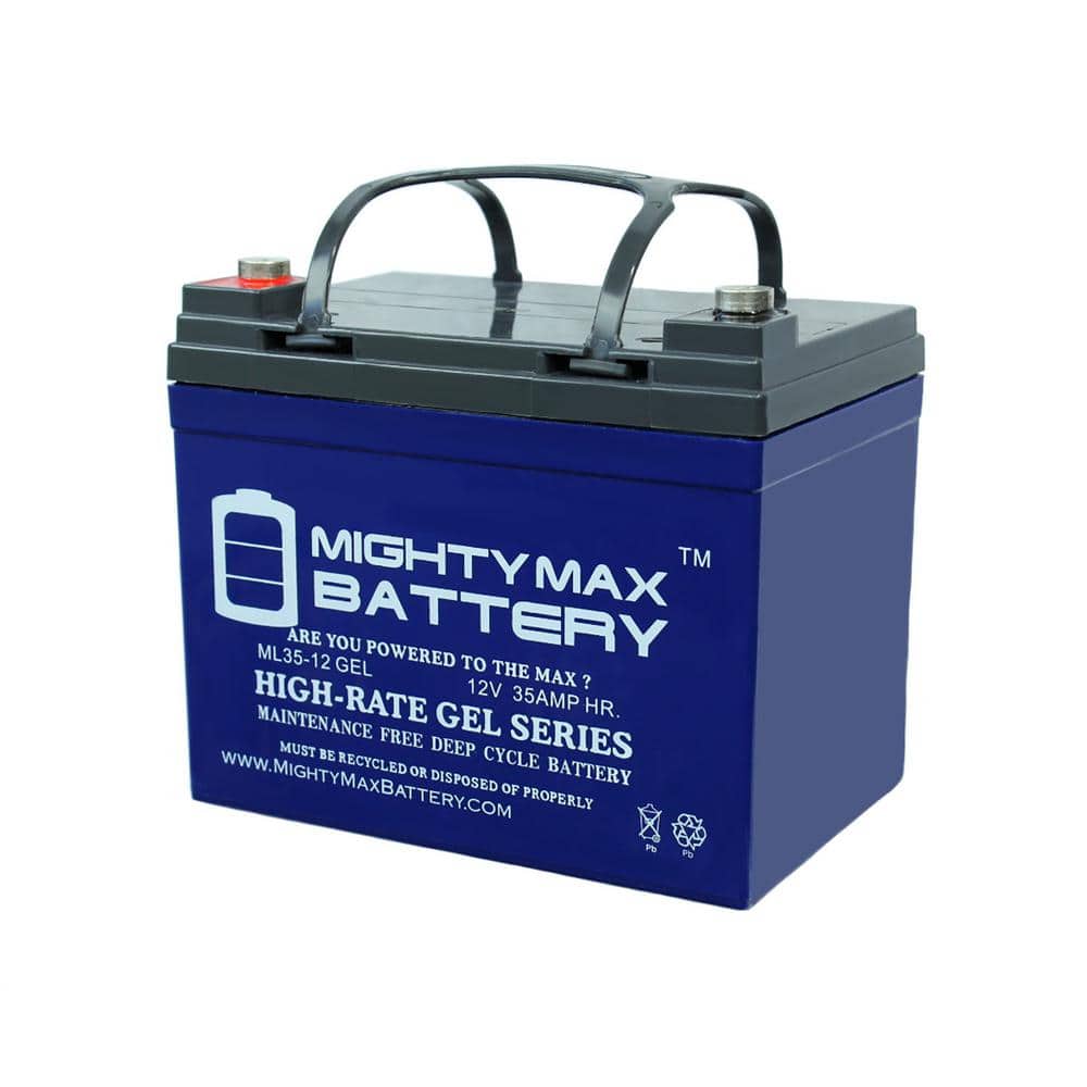 MIGHTY MAX BATTERY 12V 35AH GEL Battery Replacement for Clore Automotive JNC080 JNC950