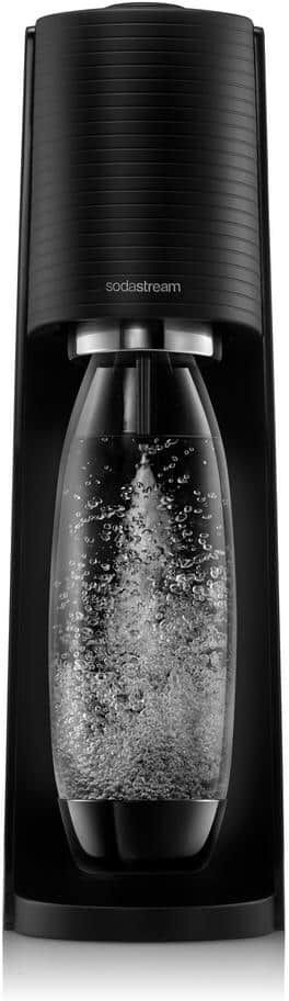 SodaStream Terra Black Soda Machine and Sparkling Water Maker Kit