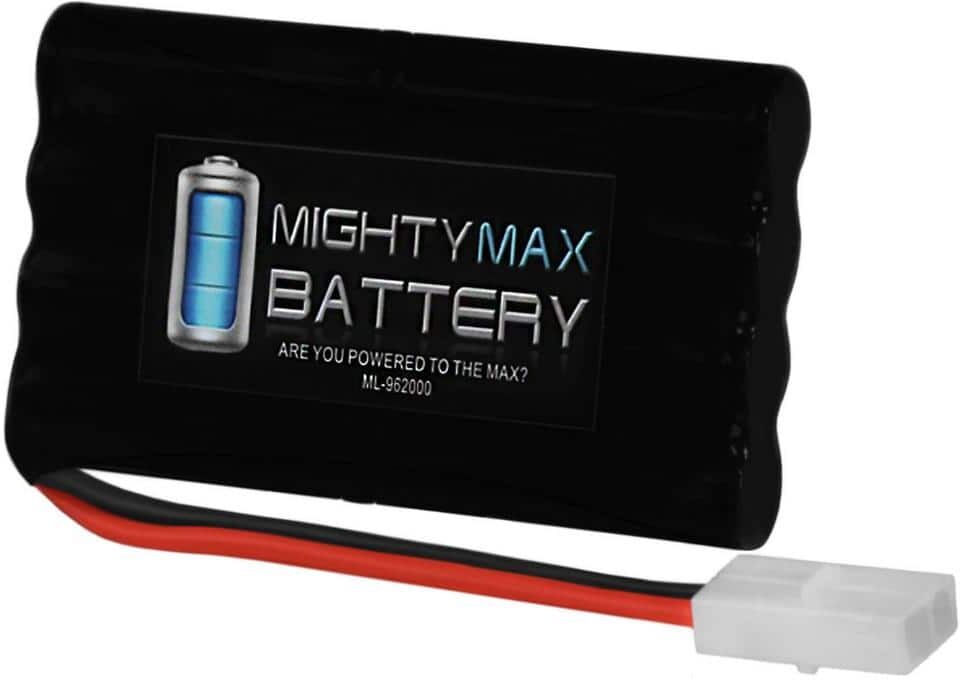 MIGHTY MAX BATTERY 9.6V 2000mAh NiMH Replacement Battery For Tyco RC Cars