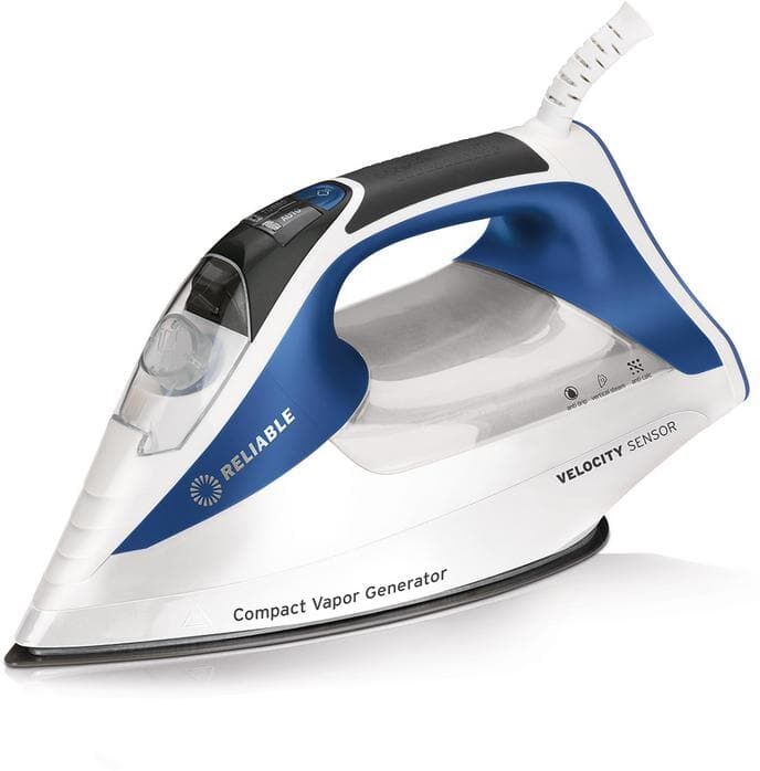 RELIABLE Velocity Sensor 240IR Compact Vapor Generator Steam Iron