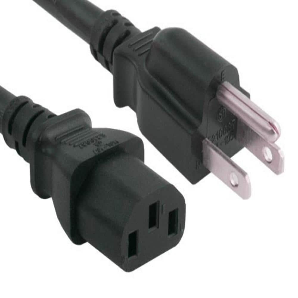 SANOXY 14 AWG Universal Power Cord (IEC320 C13 to NEMA 5-15P) (4-Pack)