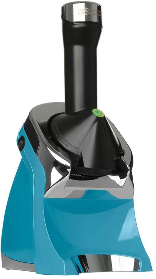 Yonanas Deluxe Healthy Soft-Serve Frozen Fruit Dessert Maker, in Teal