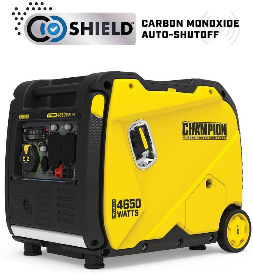 Champion Power Equipment 4650-Watt Gasoline Powered Inverter Generator with CO Shield and Quiet Technology