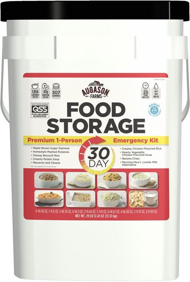 AUGASON FARMS 30-Day 1- Person Emergency Food Supply