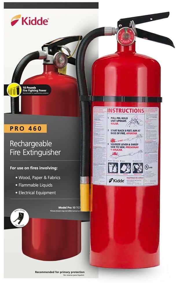 Kidde Pro 460 4-A:60-B:C Fire Extinguisher