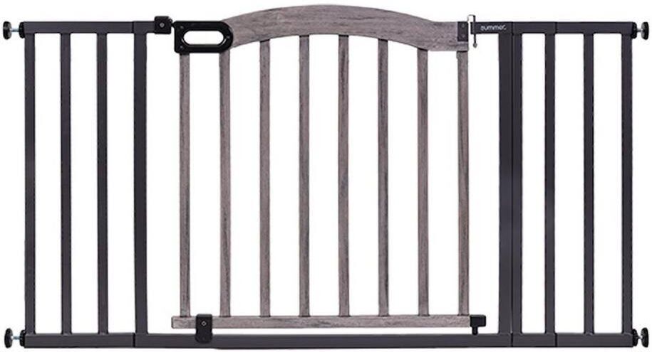 Summer Infant 32 in. Decorative Wood & Metal Gate