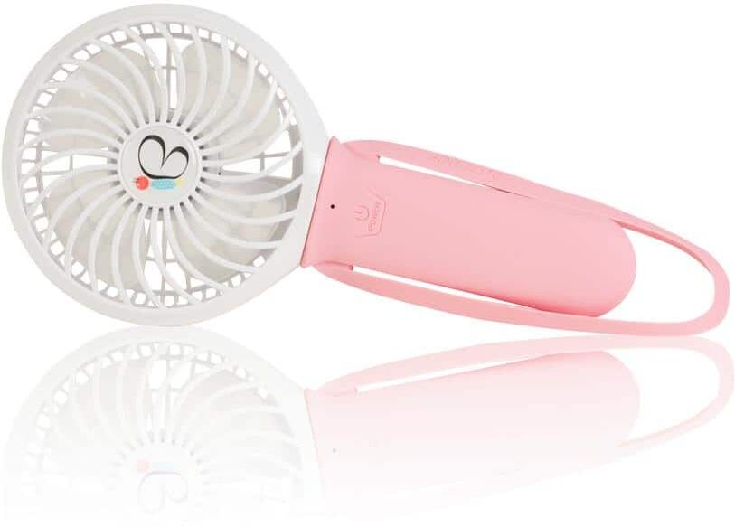 KidCo 3 Speed Rechargeable Buggy Turbo Fan - Pink/White