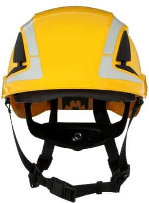 3M SecureFit Yellow Suspension Safety Helmet (Case of 4)