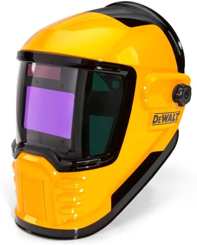 DeWalt 3.9 in. x 2.4 in. W View Auto-Darkening Welding Helmet with Variable Number 4-13 Shade Lens