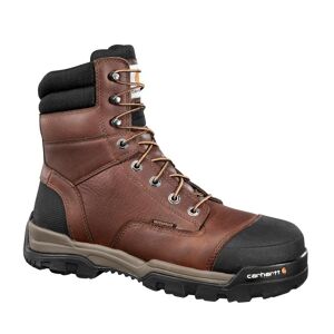 Carhartt Men's Ground Force Waterproof 8'' Work Boots - Composite Toe - Brown Size 11(M)