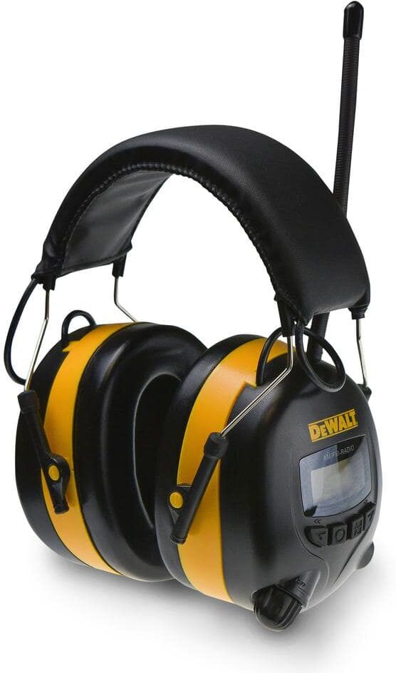 DeWalt AMFM Digital Tune Ear Muff