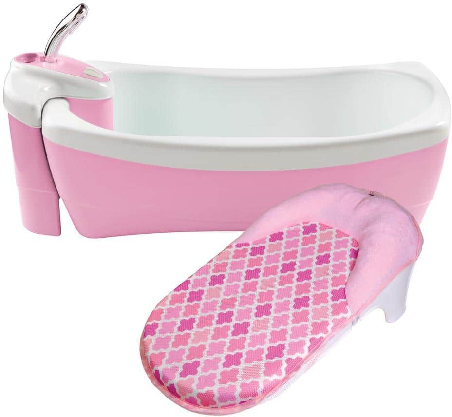 Summer Infant Pink Lil Luxuries Whirlpool, Bubbling Spa and Shower