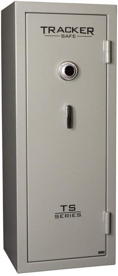 Tracker Safe 14-Gun Fire-Resistant Combination Gun Safe, Gray