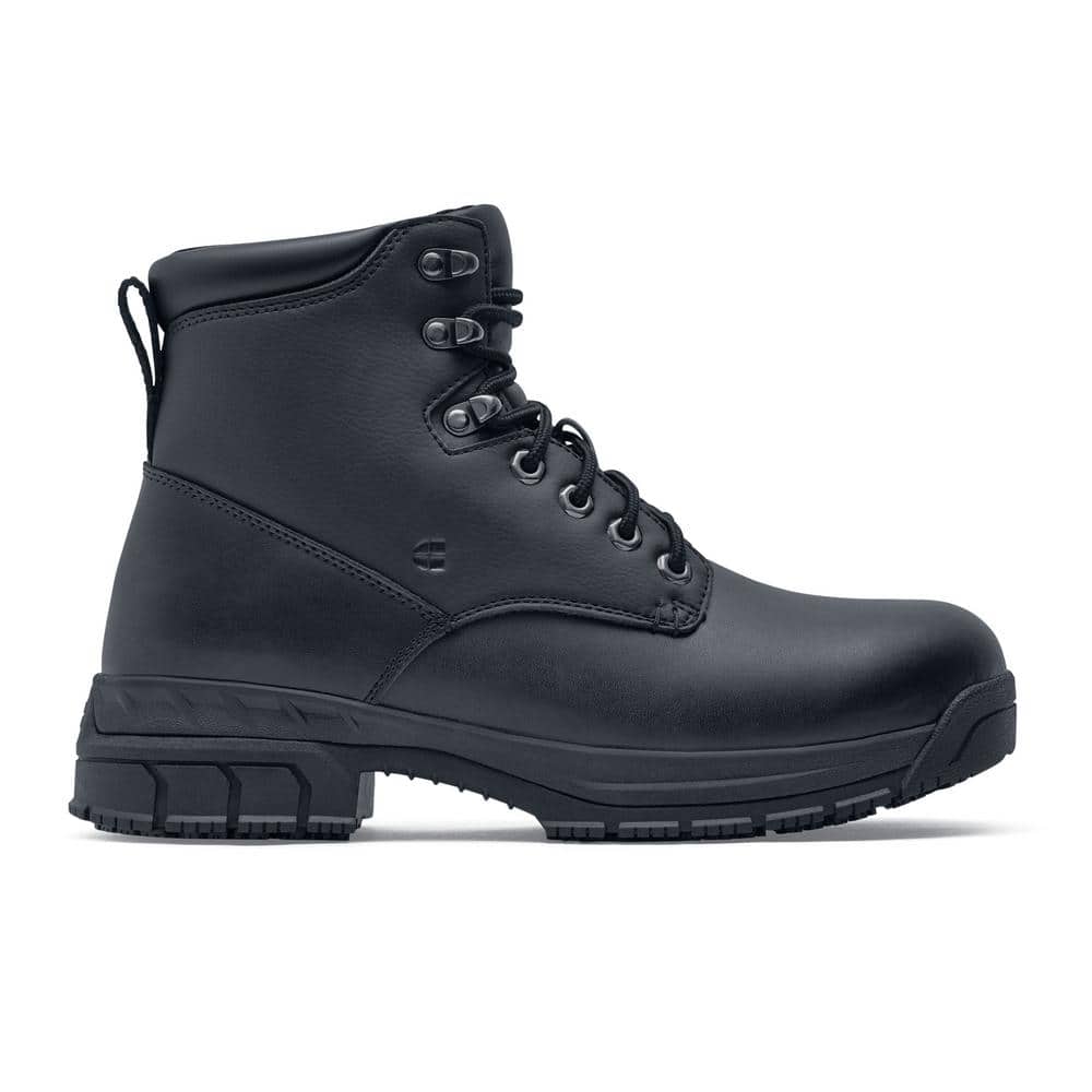 Shoes For Crews Men's Rowan Wellington Work Boots - Steel Toe - Black Size 10.5(M)
