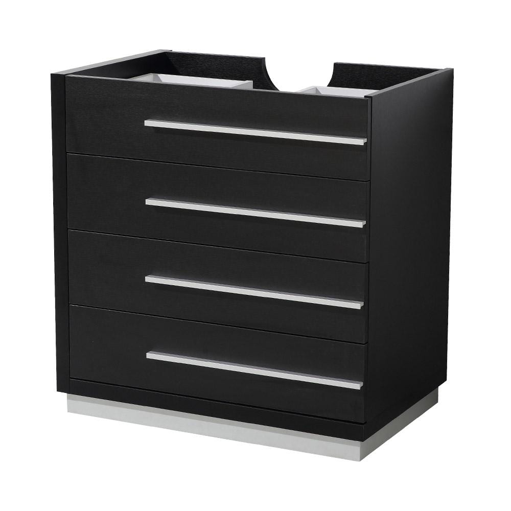 Fresca Livello 30 in. Bathroom Vanity Cabinet Only in Black