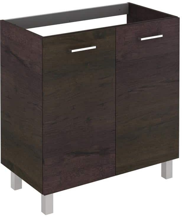 WS Bath Collections Logic 31.5 in. W x 18.0 in. D x 32.5 in. H Bath Vanity Cabinet Only in Wenge